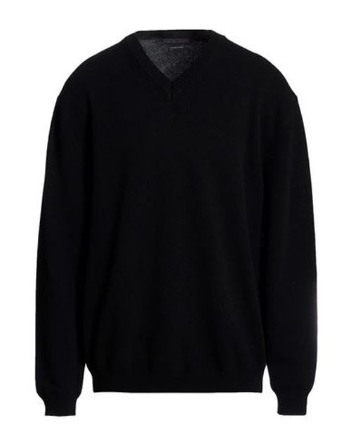 Man Sweater Black Size XXL Wool, Cashmere