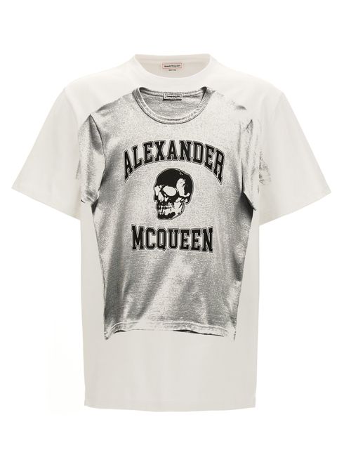 Logo-Print Cotton T-Shirt — White