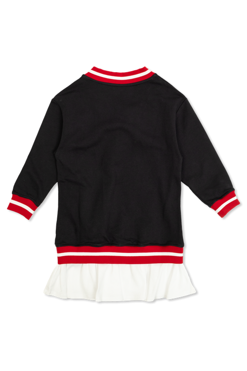 Dress With Logo, Unisex, Navy Blue