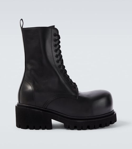 Stomper leather boots