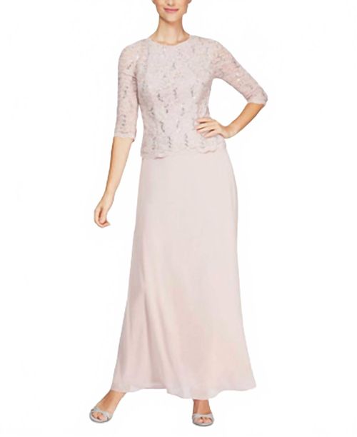 Women's Tea Length Coctail Dress In Taupe