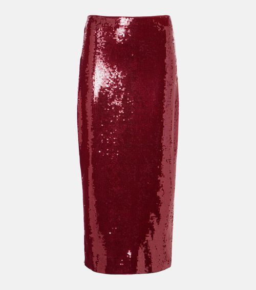 Koa sequined pencil skirt