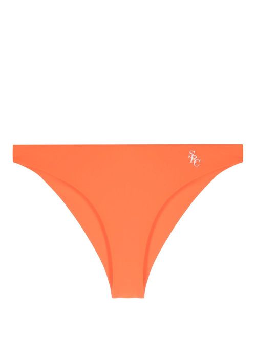 Romy logo-print bikini bottoms