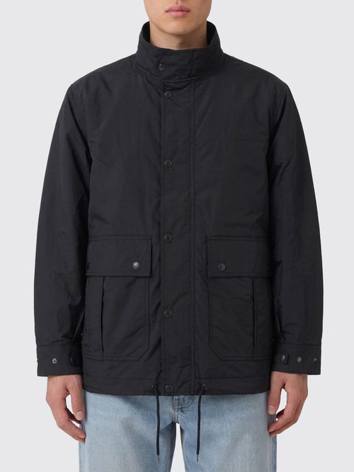 Coat Men color Black