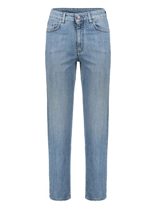 Bleached-effect jeans - Blue