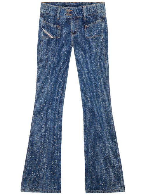 D-Ebush low-rise flared jeans - Blue