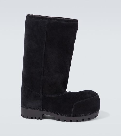 Alaska Fur High suede boots