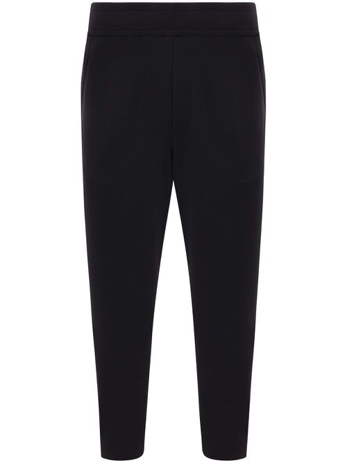 Milan knitted cropped trousers - Black