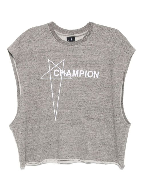 Rick Owens micro tatlin vest - Grey