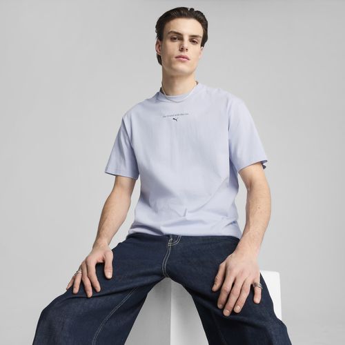 GRAPHICS The PUMA Cat Men's T-Shirt in Blue