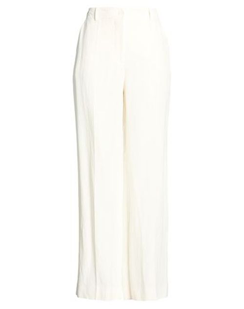 P. a.r. o.s. h. Woman Pants Ivory Size M Viscose, Linen