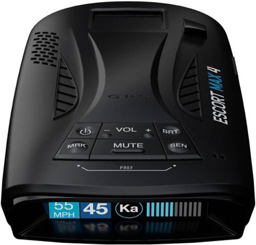 MAX 4 Radar and Laser Detector - Black