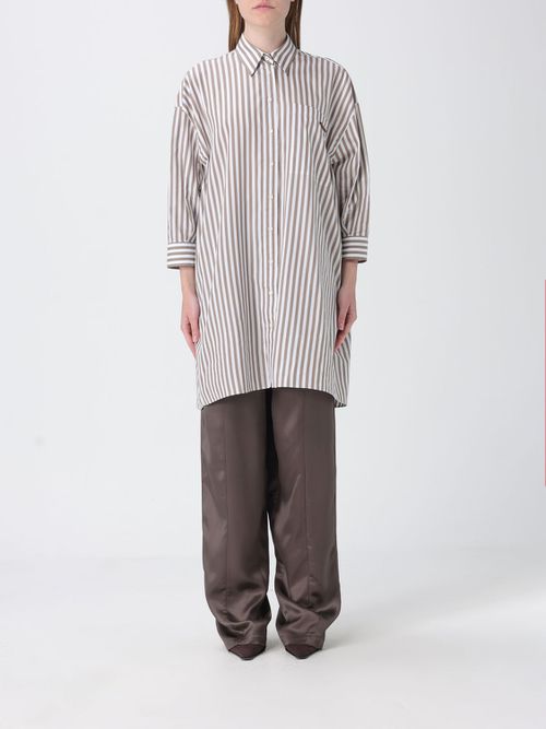 Shirt Woman color Brown