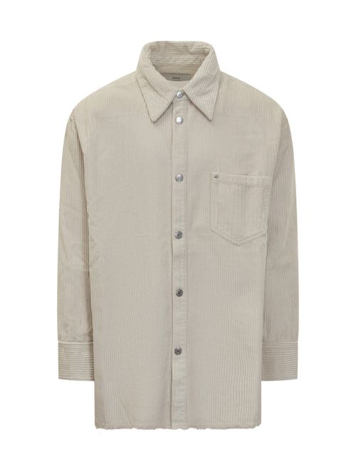 Off White Regular Solid Shirt