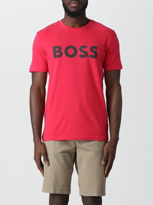 T-Shirt Men color Fuchsia