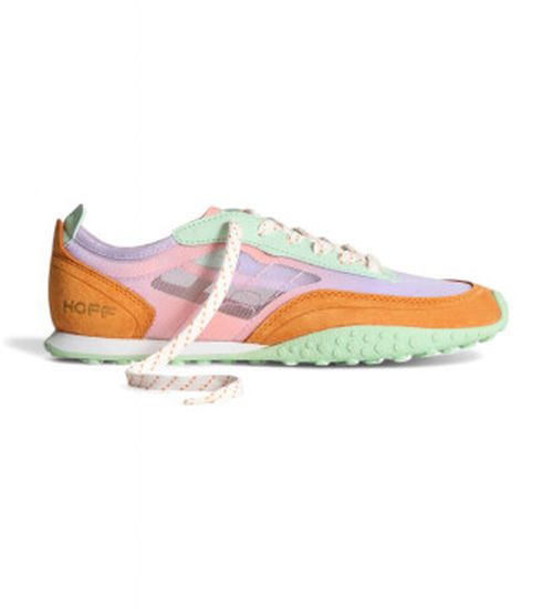 HOFF for woman. 12510006 Multicoloured Parrot leather shoes (39), Flat, Laces, Casual, Multicolor