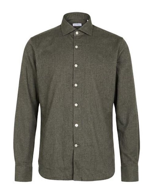 Man Shirt Dark green Size 16 ½ Cotton