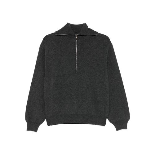 Zip-collar Sweatshirt