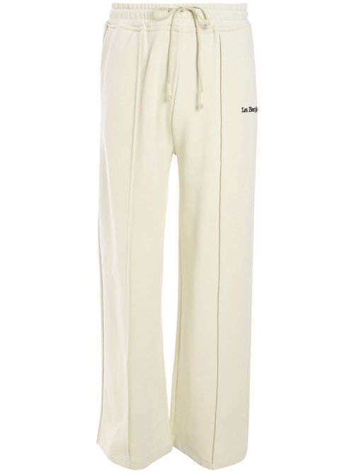 Pintuck track pants - Neutrals