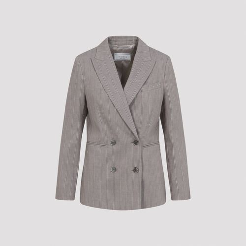Linen Blend Jacket for Women - SS26 Collection