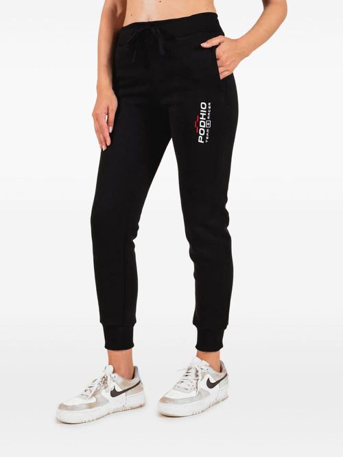 PODHIO cotton-blend track pants - Black