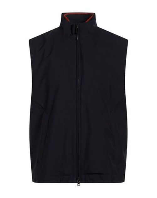 Man Vest Midnight blue Size M Virgin Wool, Silk
