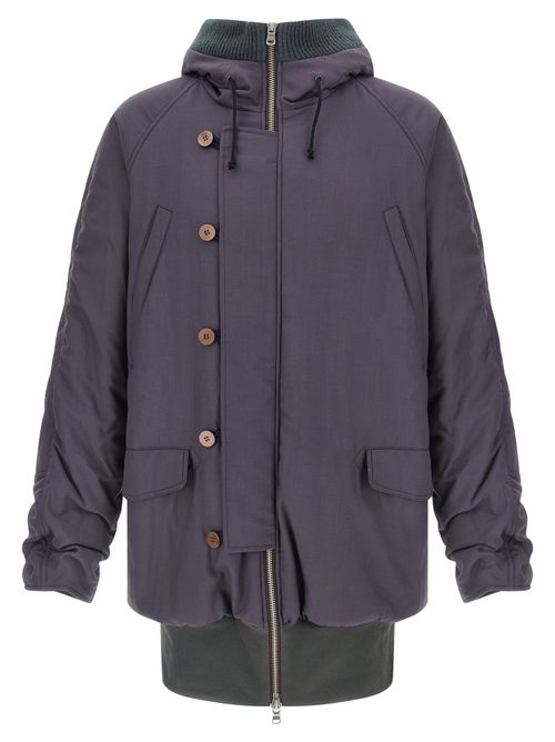 Coat — Purple