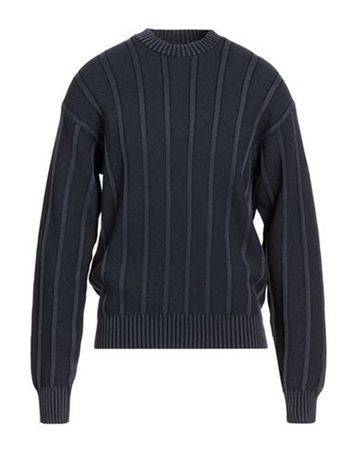 Man Sweater Midnight blue Size M Cotton