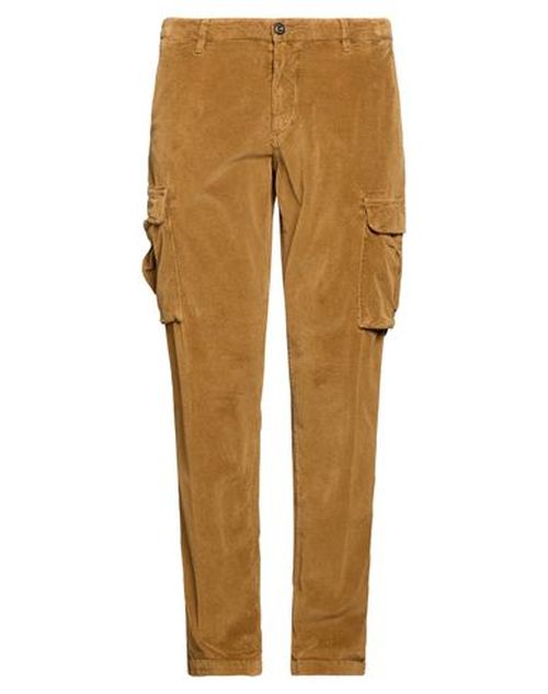 Man Pants Camel Size 40 Cotton, Tencel, Elastane