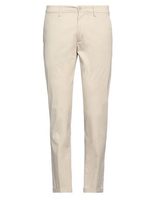 Re_hash Man Pants Cream Size 44 Cotton, Polyamide, Elastane