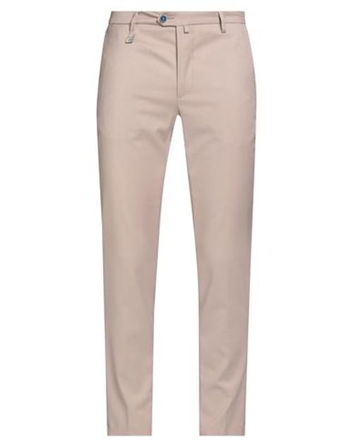 Man Pants Taupe Size 34 Polyester, Viscose, Elastane