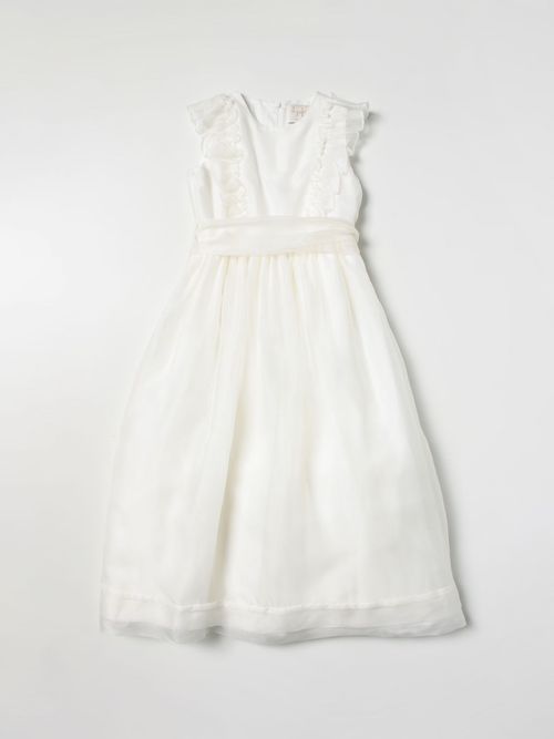 Dress Kids color White