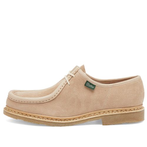 Women's Michael Suede Leather Lace Up Derby Shoe in Sandstone