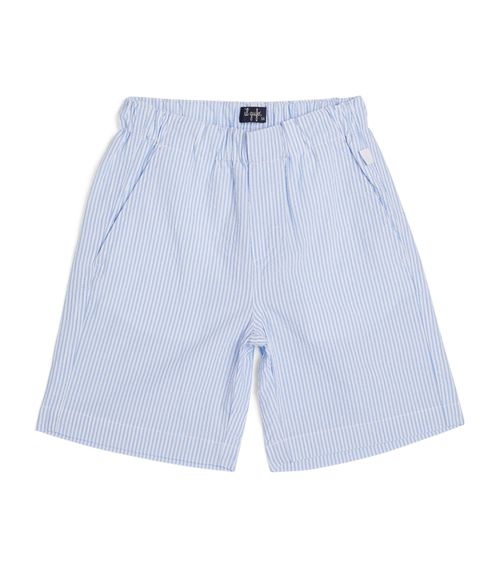 IL GUFO Cotton Striped Shorts (3-12 Years)