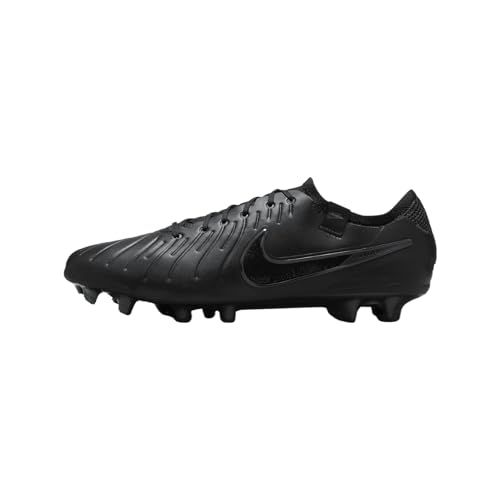 Nike Tiempo Legend 10 Elite Firm-Ground Low-Top Soccer Cleats (DV4328-002, Black/Deep Jungle/Black)