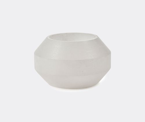 'alabaster' Candleholder, White, Large