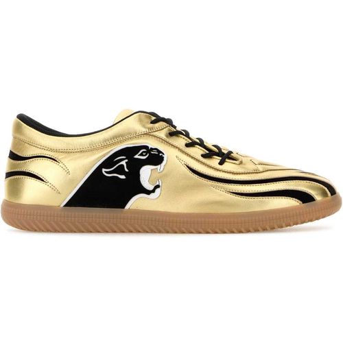 Valentino Garavani Gold Leather Sneaker
