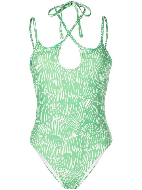 Alayna teardrop swimsuit - Green