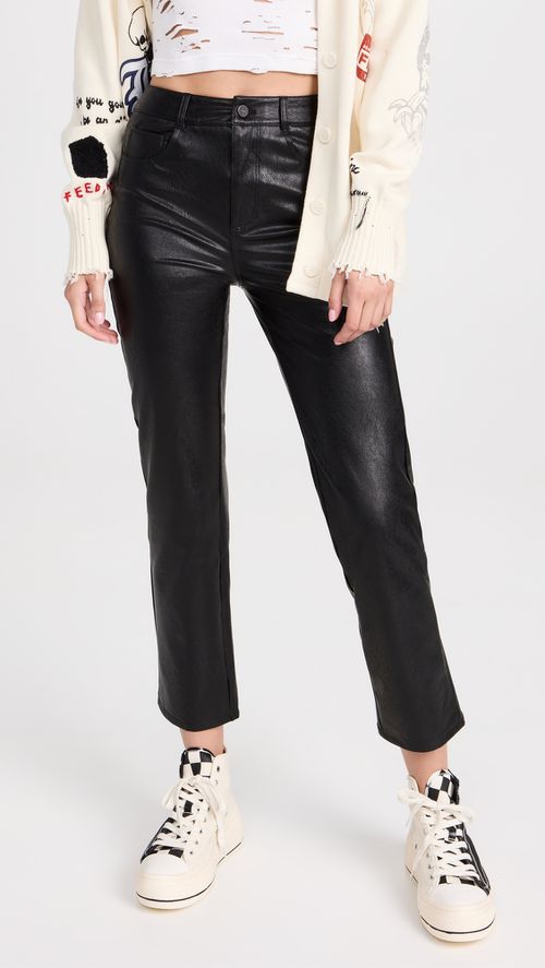 Stella Faux Leather Jeans