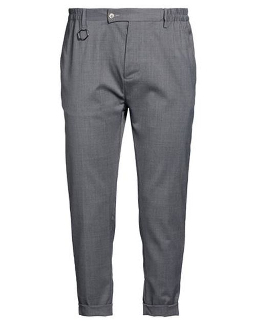 Man Pants Charcoal Size 40 Wool, Polyester, Elastane
