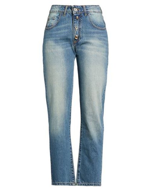 Woman Jeans Blue Size M Cotton