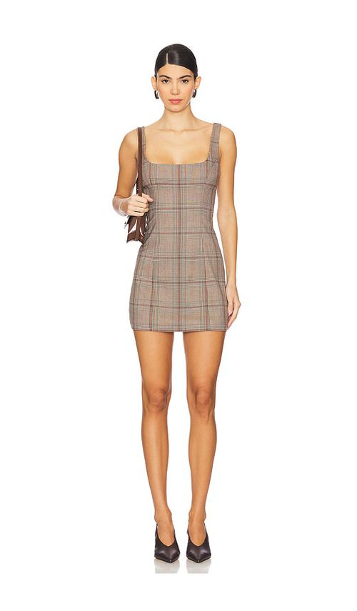 Lovers and Friends Bonnie Mini Dress in Beige.  XXS. Also in