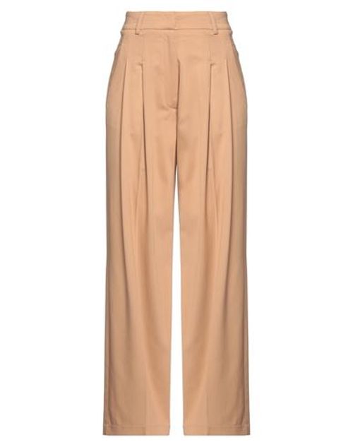 Forte_forte Woman Pants Sand Size 1 Viscose, Virgin Wool, Elastane