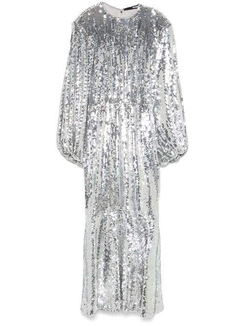 Sequined maxi dress - Silver