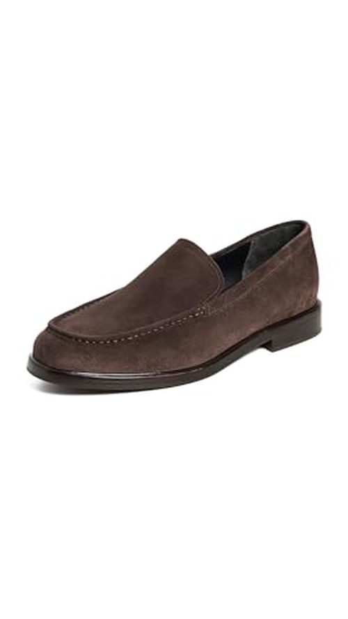 Vince Mens Rafael Dress Loafer Black Leather Leather