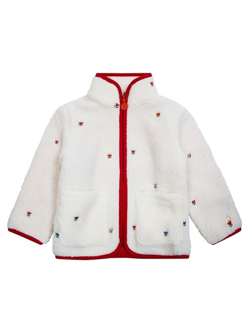 Embroidered Floral Mini Hoodie