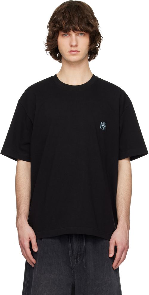 Black Butterfly Graphic Short-Sleeve T-shirt