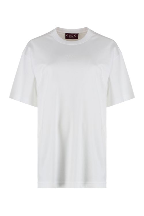 Cotton Jersey T-shirt with Logo