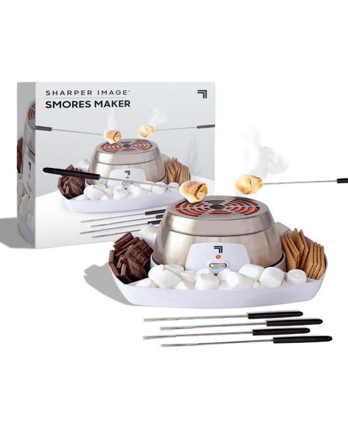 Electric Tabletop S'mores Maker for Indoors - Whitesilver
