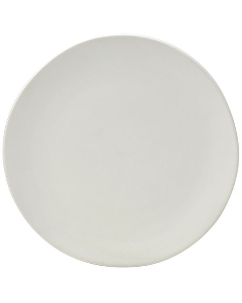 Set of Six 6.25in Wave Matte White Bread & Butter Plates